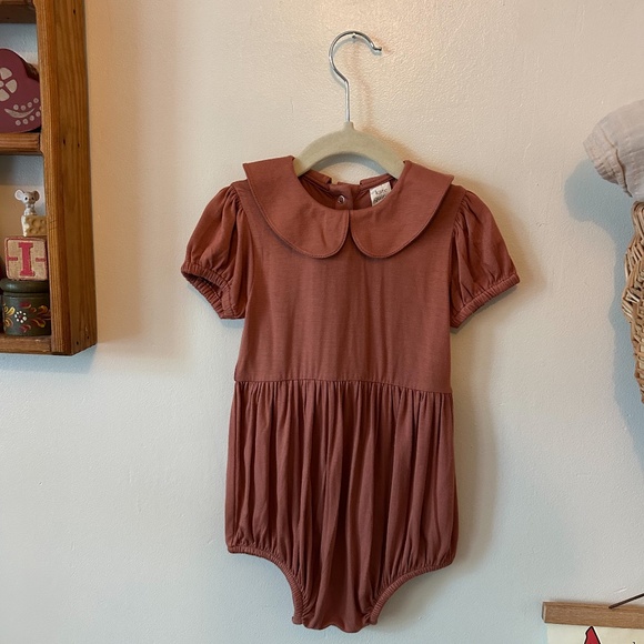 kate quinn Other - NWT Kate Quinn Peter Pan Collar Bamboo Bubble Romper